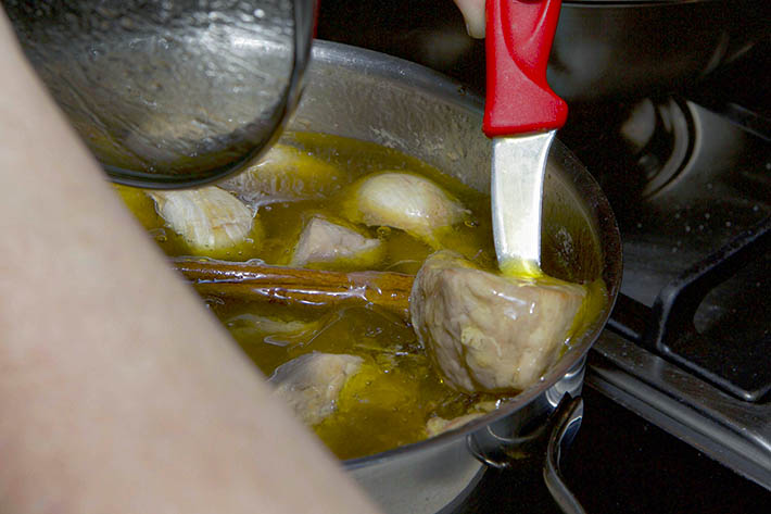 lomo de cerdo en escabeche paso 3